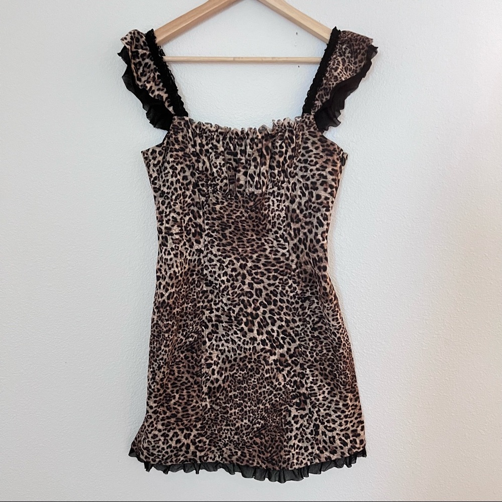 NWT/Never Worn Guess Leopard Print Dress